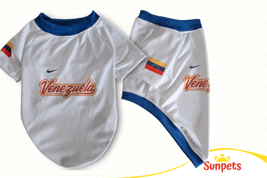 Franela Beisbol Venezuela Blanca